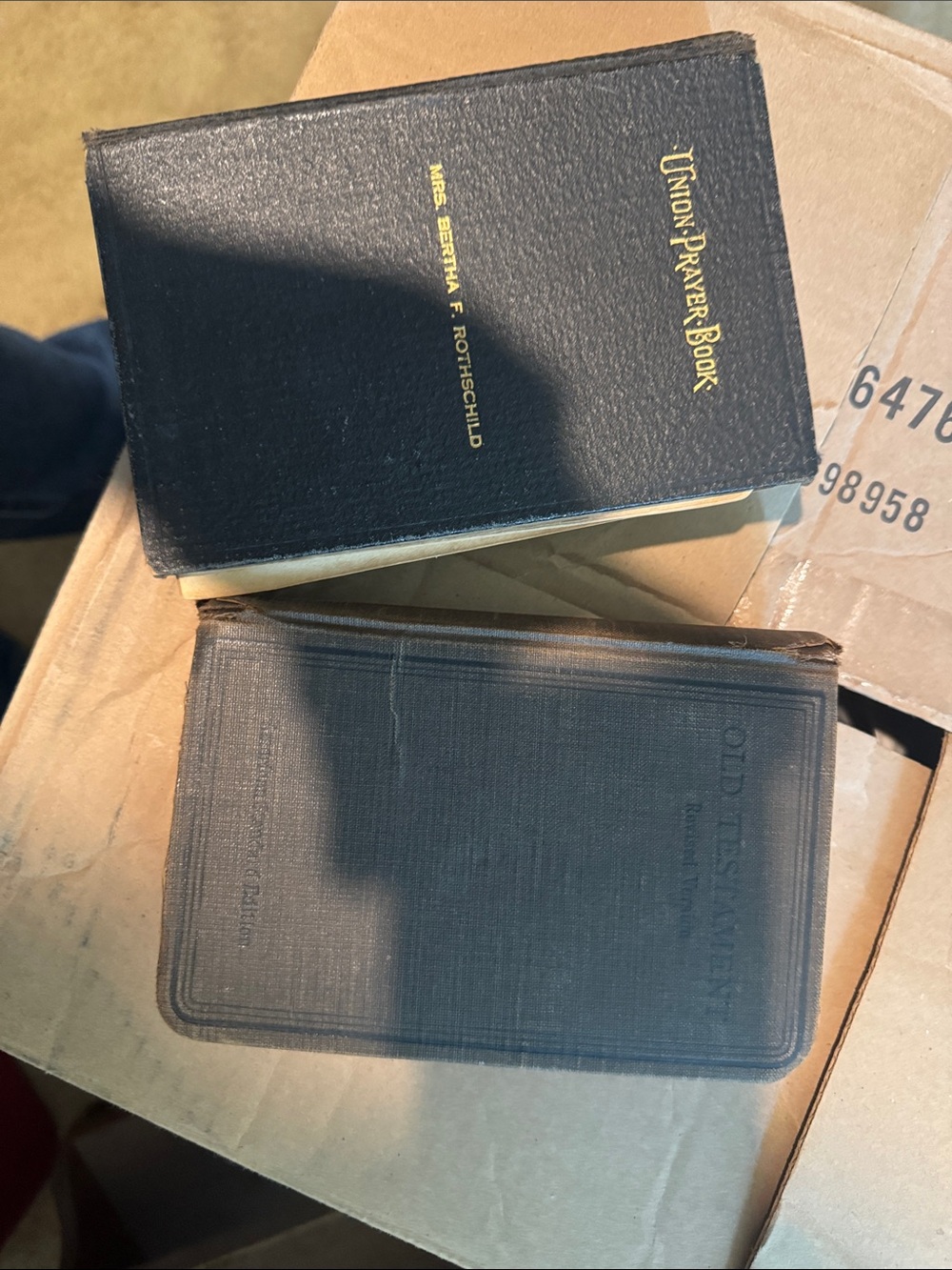 Antique small bible books